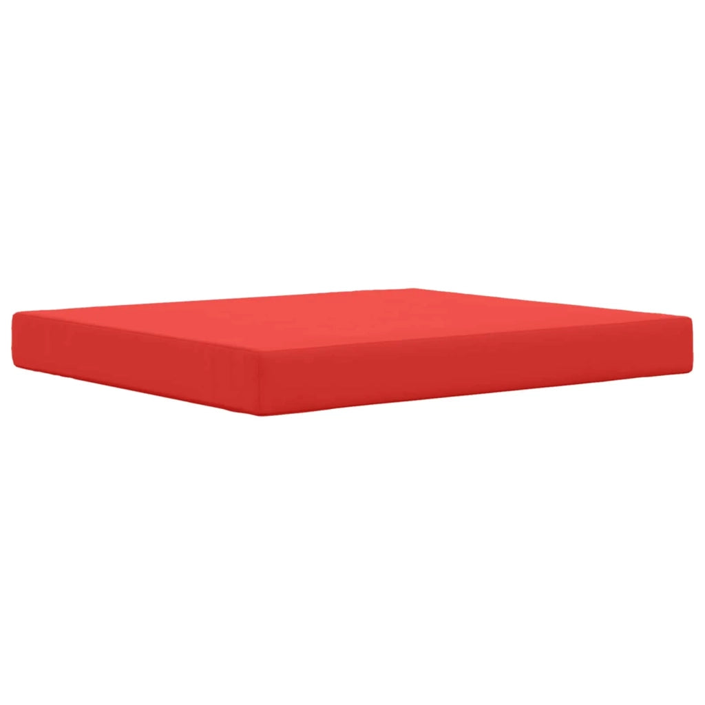 Cuscino per divano da esterno 2 pcs Rosso Poliestere 900903