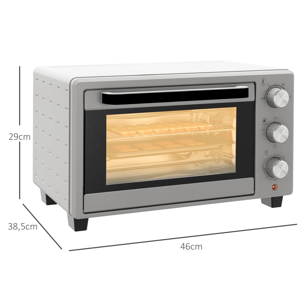 Forno elettrico 1400W ¨C Minimal ¨C 21L Argento