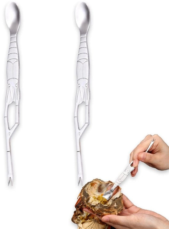 Fork per tavola 1 pezzo - Accessorio da cucina - Utensili da tavola - Cibo - Design pratico - Forchetta a crocchetta