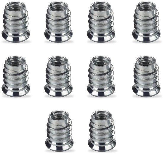 Viti a spillo M10 x 20 mm verniciati - 10 pezzi, testa interna.