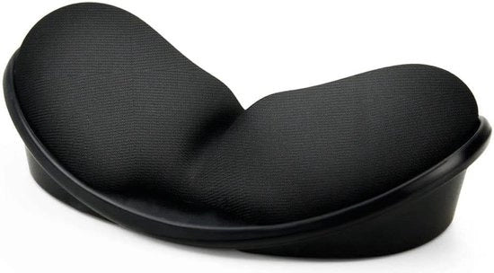 Sostegno per tastiera e mouse, antiscivolo, schiuma leggera, robusto, comodo, leggero, semplifica la tastiera, riduce il dolore, nero