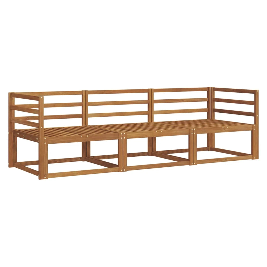 Set di divani da esterno 3 pcs Naturale 3367107