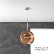 SOSP. OTTONE SAT. 1 LUCE GRANDE RAME 1155OS-SG-RA