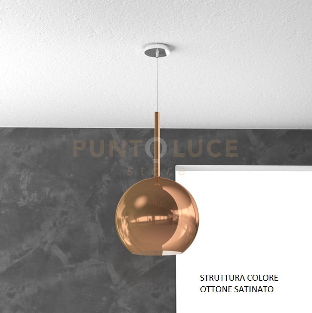 SOSP. OTTONE SAT. 1 LUCE GRANDE RAME 1155OS-SG-RA