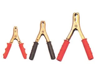 PINZA PER CAVO BATTERIA- - mm.120 60A - 10 pezzi MADE IN ITALY
