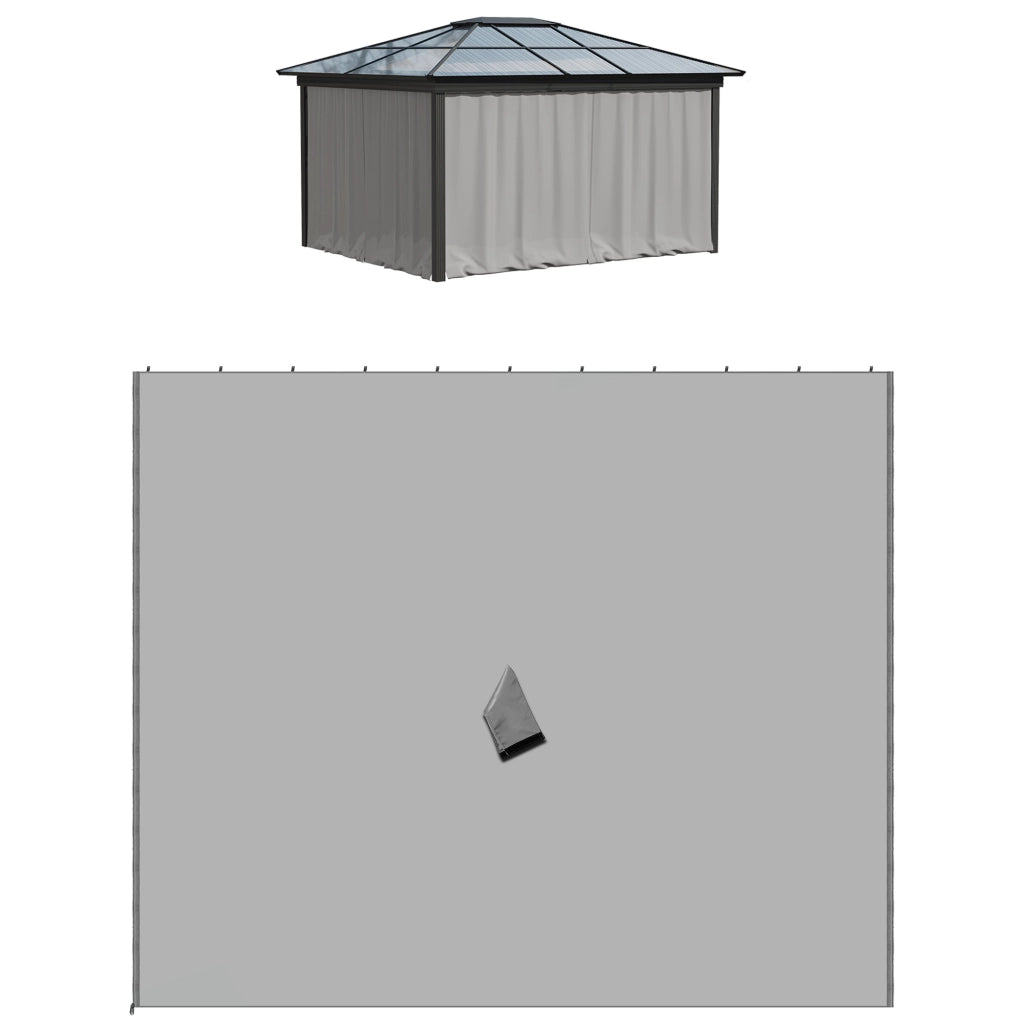 Pareti Pergola 4 Pz ¨C Minimal ¨C Grigio 302x205 cm