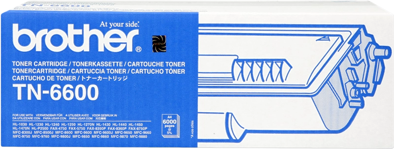 Brother TN-6600 cartuccia toner 1 pz Originale Nero