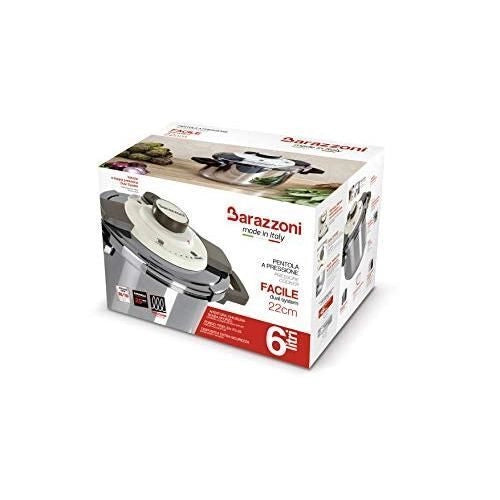 Barazzoni Facile Dual System 2.0 6 L Acciaio inossidabile