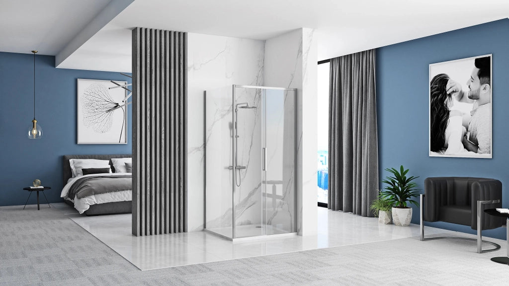 Cabina Doccia Rapid Slide Chrom 130x100