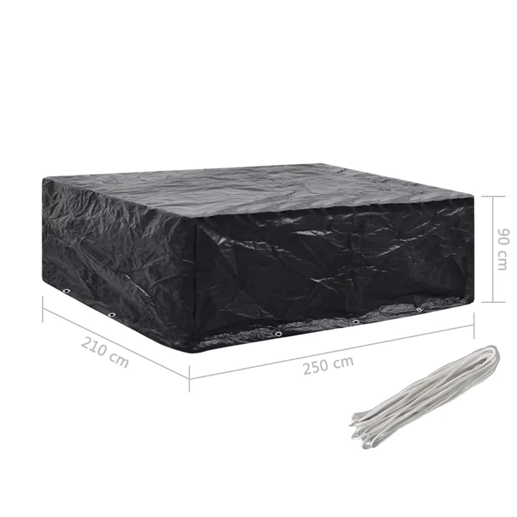 Copertura per Mobili da Giardino | Telone per mobili da esterni con 8 Occhielli 250x210x90 cm