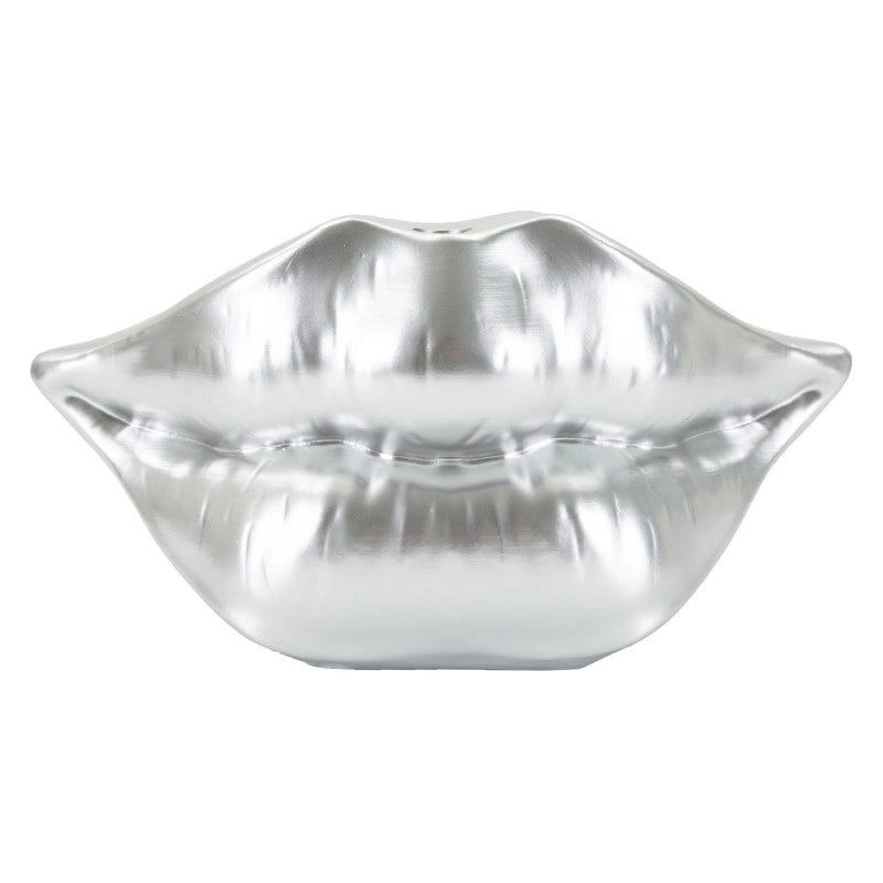Vaso Mouth Lip Silver cm 23x8x12