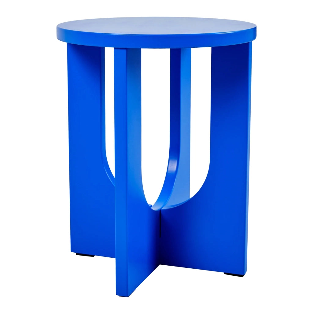 Tavolino laterale 50 x 40 cm blu 03_0010925
