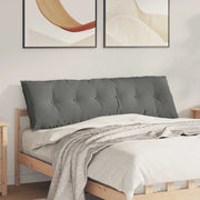 Cuscino per Schiena Grigio scuro 160 x 50 cm 42014904