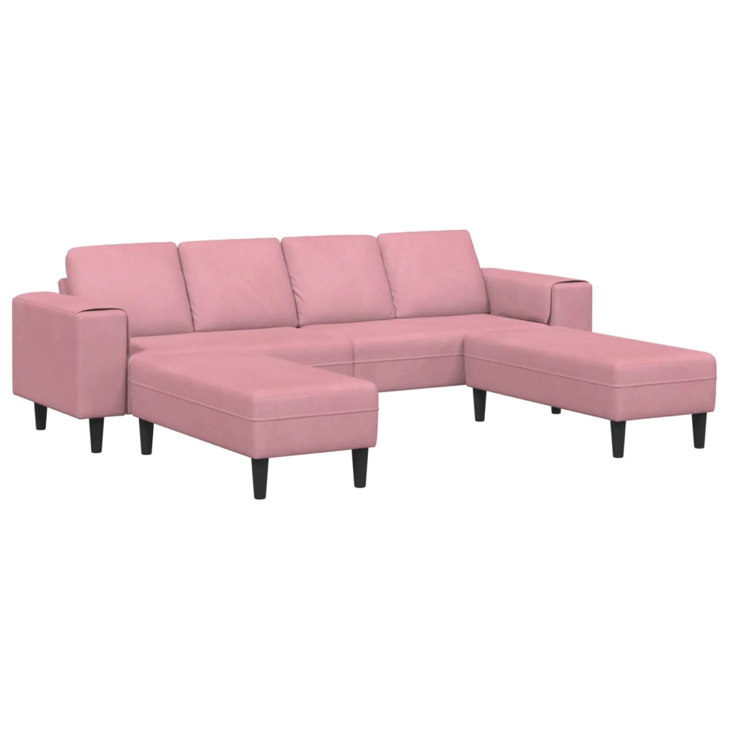 Divano per Soggiorno 3 pcs Rosa 3335125