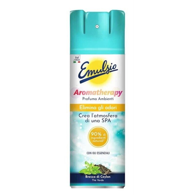 EMULSIO DEODORANTE SPRAY AROMATHERAPY PROFUMAZIONE MUGHETTO E GELSOMINO DA 350 ML
