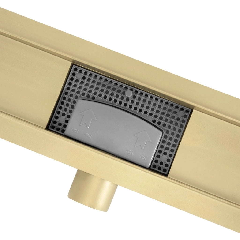 Scarico Lineare Neox Brush Gold 60