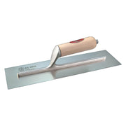 Frattone americano lungo liscio con manico in legno 36x12 cm