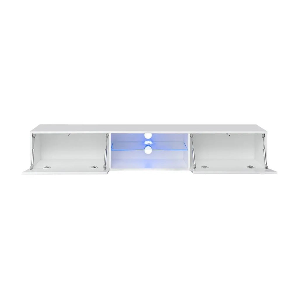 Set di mobili da salotto SWITCH XXI design, colore quercia e bianco.
