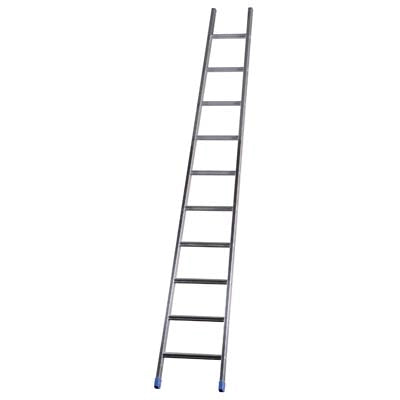 SCALA TRAPEZOIDALE PEDATA LARGA AGRIL MARCHETTI - ALLUMINIO H.CM 300 PIOLI 10 EN 131