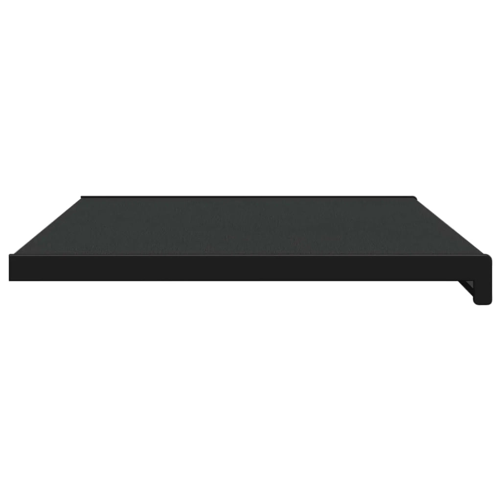 Soglia della Finestra Nero con Venature del Legno PVC 42046869