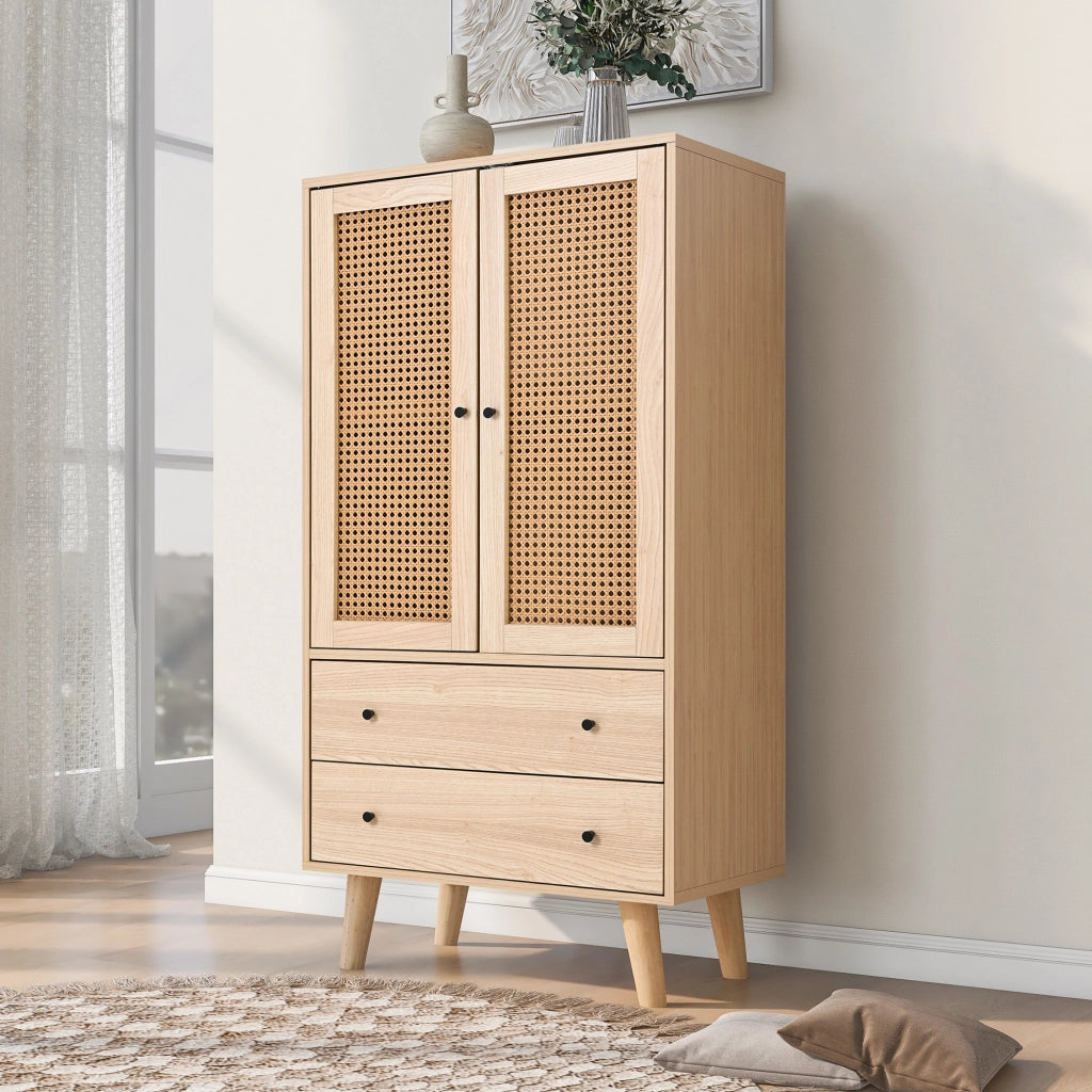 Mobile TV con Ante e Cassetti ¨C MINIMAL ¨C Legno, 60 cm