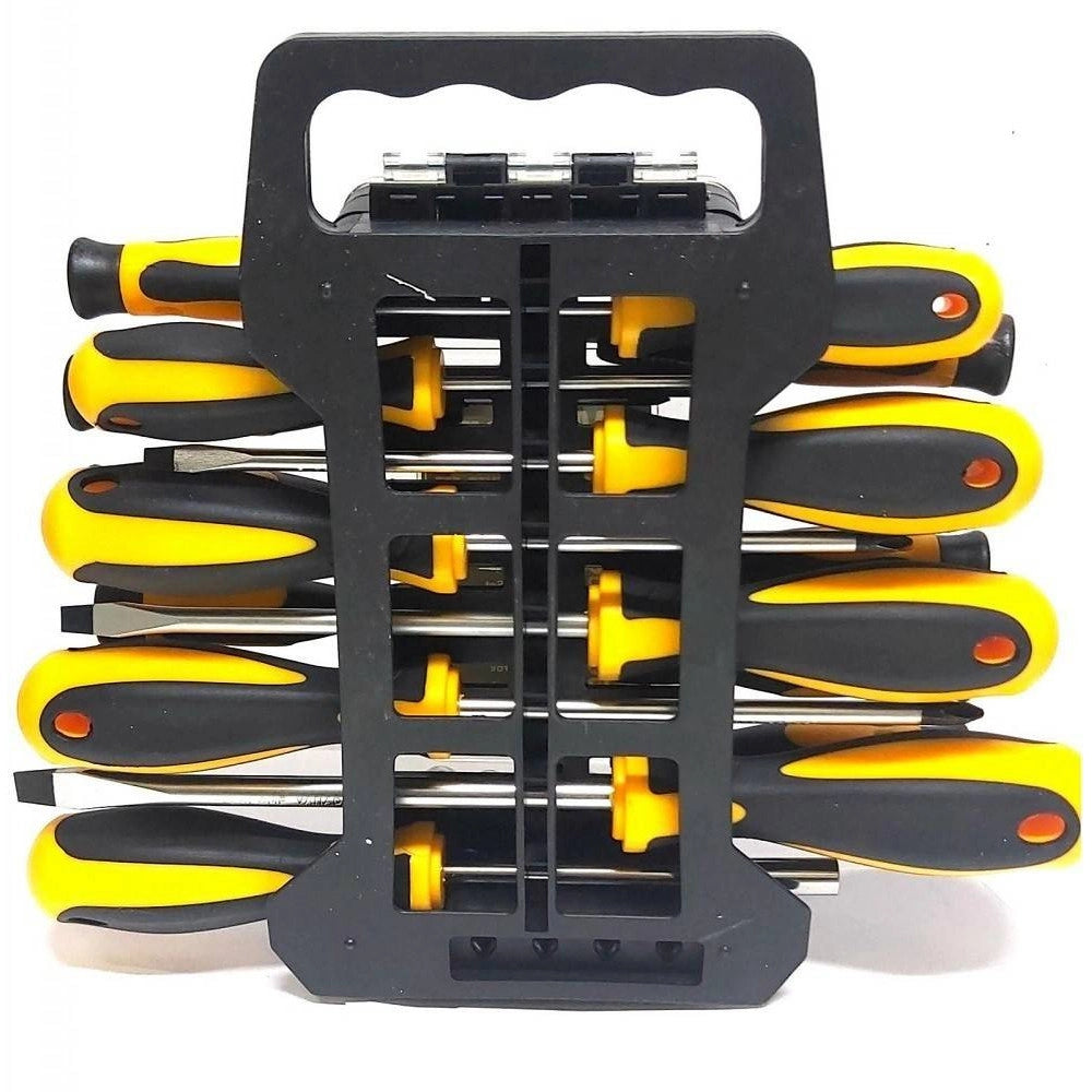 Trade Shop - Kit Set Da 44 Pezzi Cacciaviti Torx Esagonali Punte Inserti Bussola -