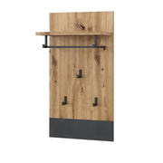Vicco Appendiabiti da parete Antracite 44 x 83 cm