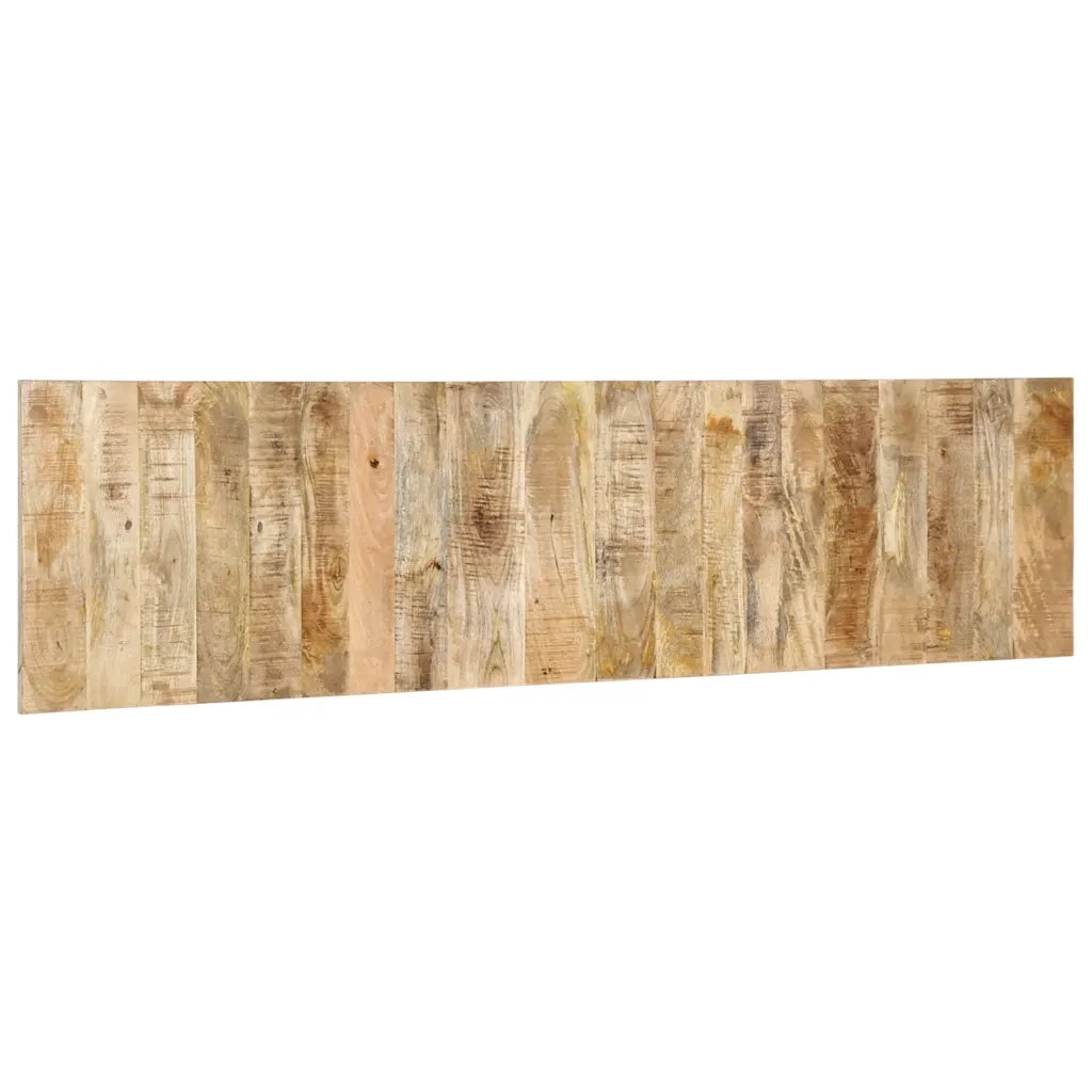 Testiera 200 cm in Legno Massello di Mango Grezzo 4017515