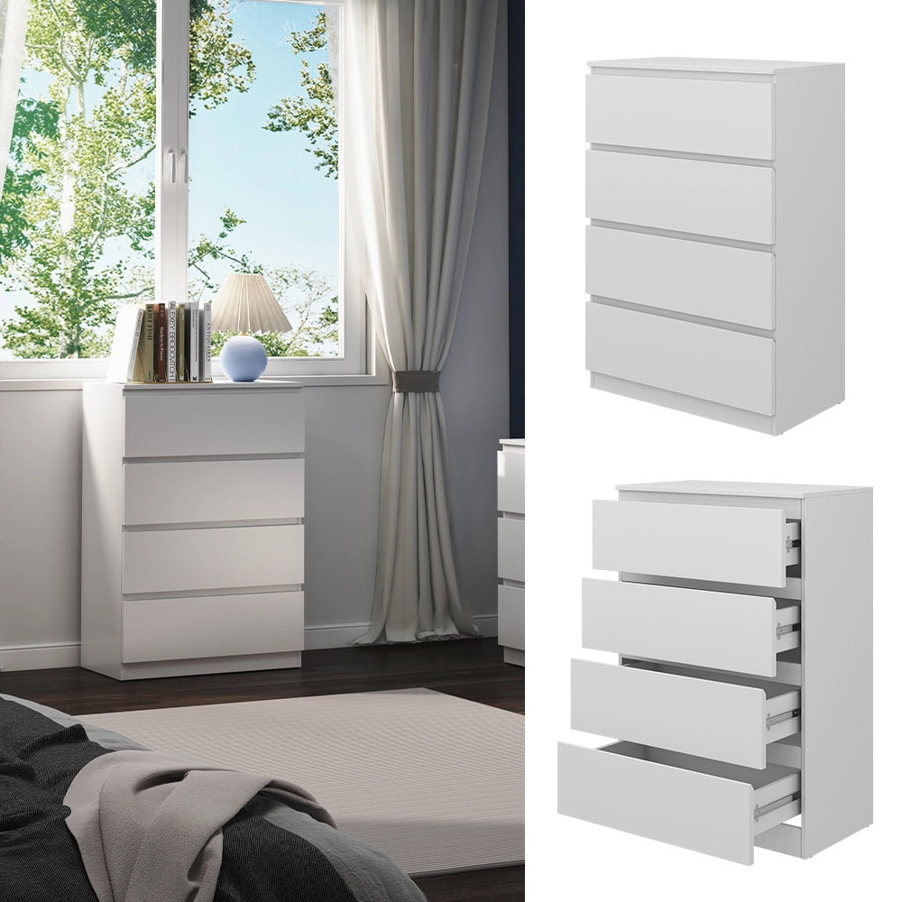 Vicco Cassettiera Bianco 39 x 102 cm