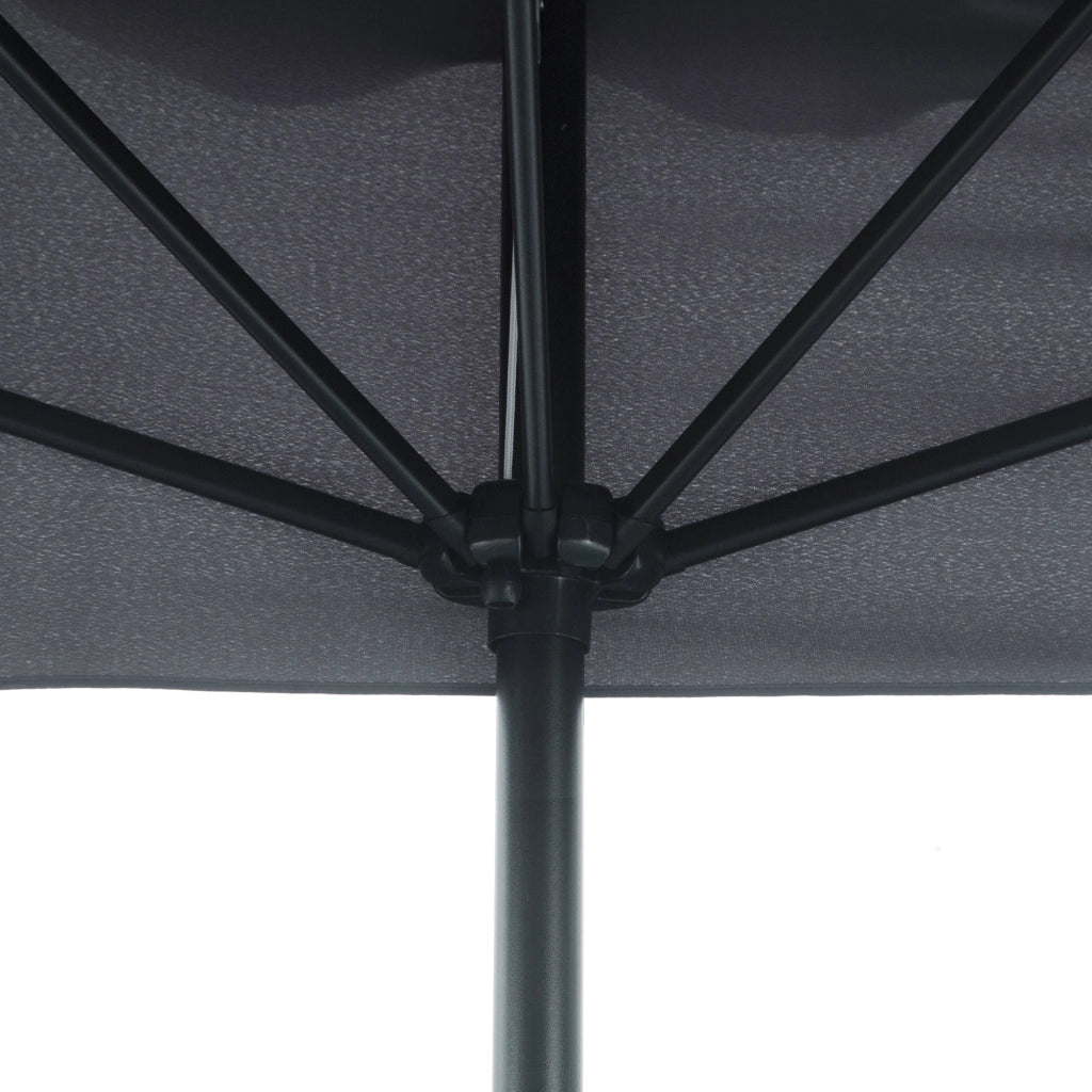 Parasole da balcone ¨C Minimal ¨C grigio metallo 230x130x249 cm