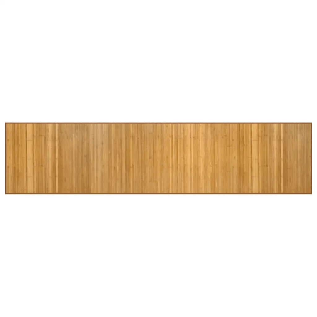 Tappeto Rettangolare Natura 70x300 cm in Bambù 376877