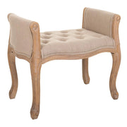 Sgabello in legno 71x 48x45/60 cm beige