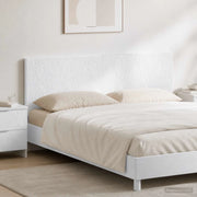 Testiera da Muro DELFT Bianco Lucido Legno ingegnerizzato 897169
