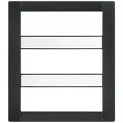 VIMAR IDEA - PLACCA 18M ANTRACITE METALLIZZATA
