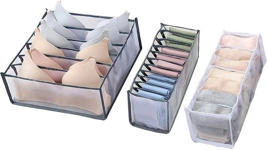 Organizzatore di Abbigliamento - Translucido - Ripiegabile - Tessuto Nylon