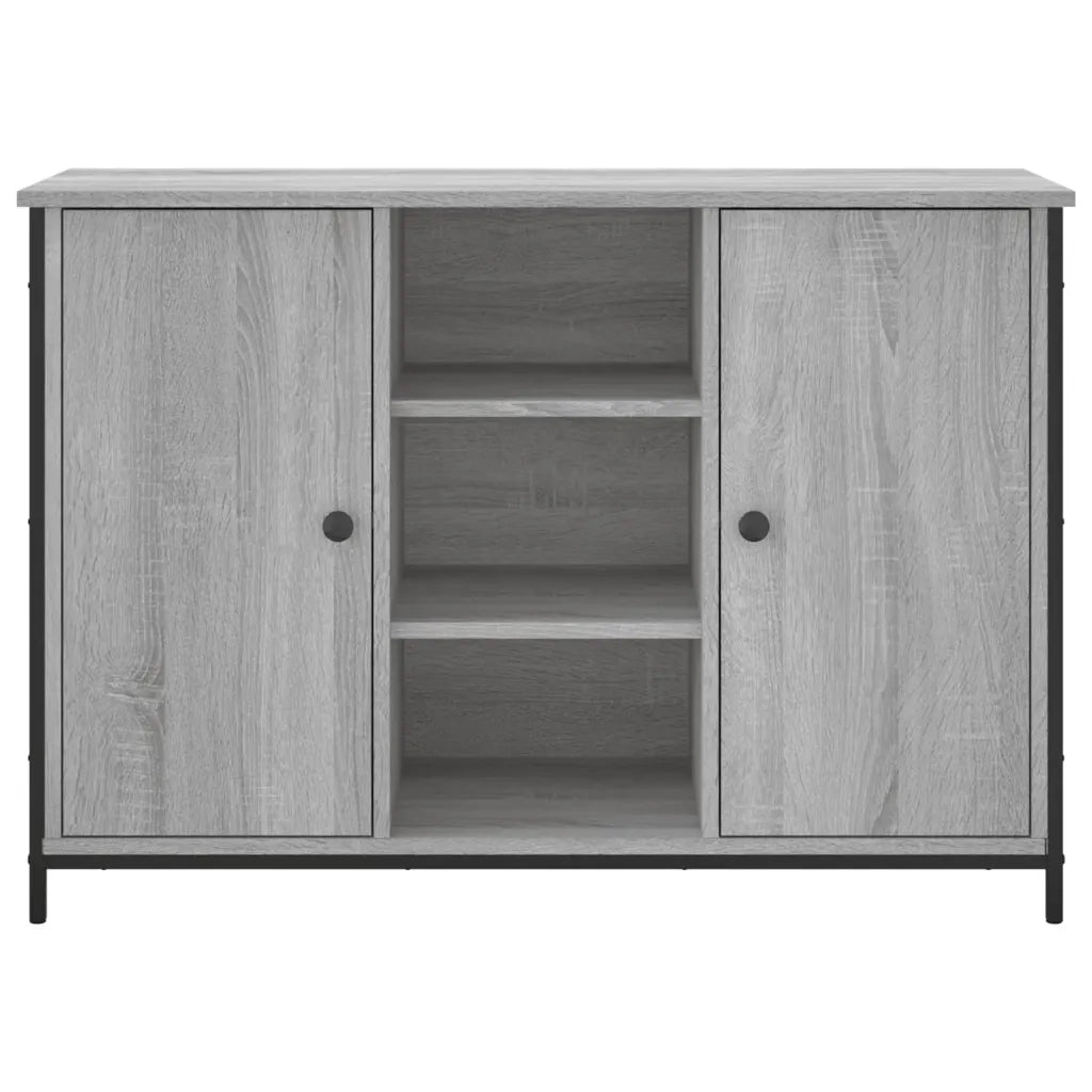 Credenza-Buffet-Armadio da cucina Grigio Sonoma 100x35x70 cm in Legno Multistrato