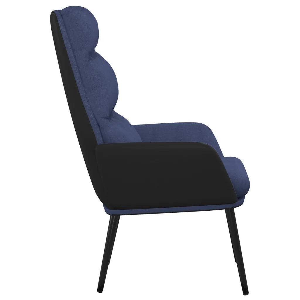 Sedia Relax Blu in Tessuto 341123