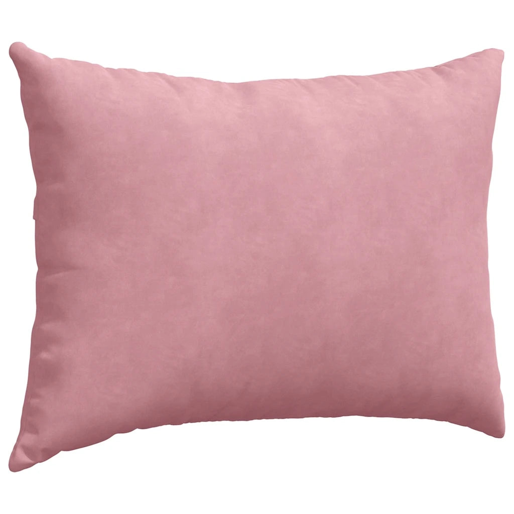 Cuscini da Divano 2 pz | Cuscini per sedie Rosa 70 x 50 cm Tessuto in Cords