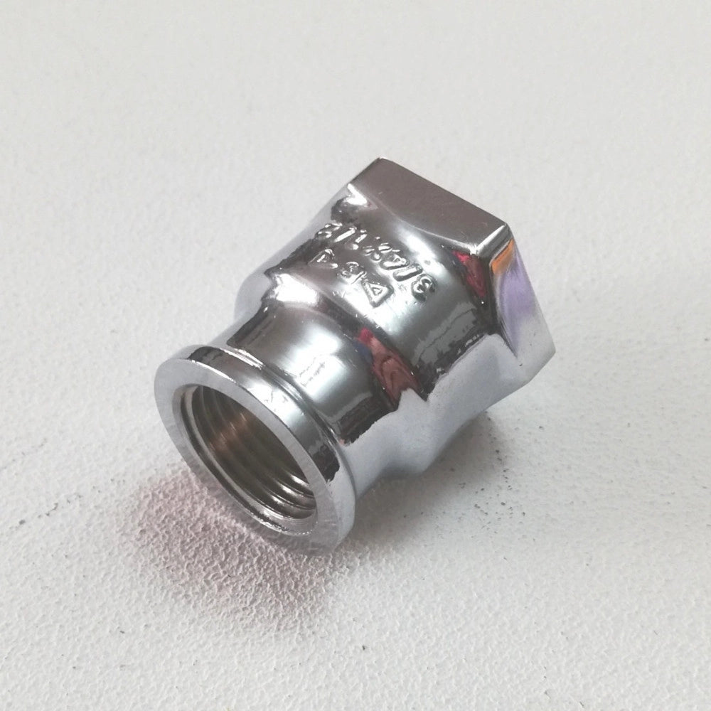 Manicotto ridotto da 1''x 3/4'' in ottone cromato ff