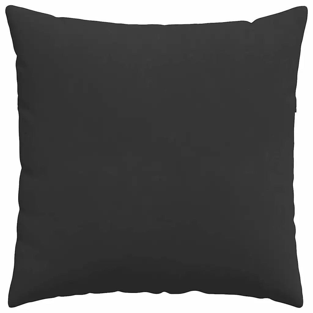 Cuscini da Divano 2 pcs Nero 60 x 60 cm Tessuto 42014029