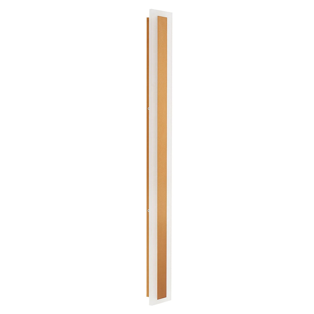 Lampada da parete a LED per esterni 80 cm acciaio oro esterno giardino terrazzo