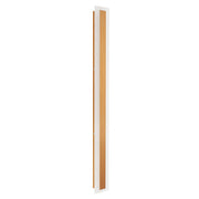 Lampada da parete a LED per esterni 80 cm acciaio oro esterno giardino terrazzo