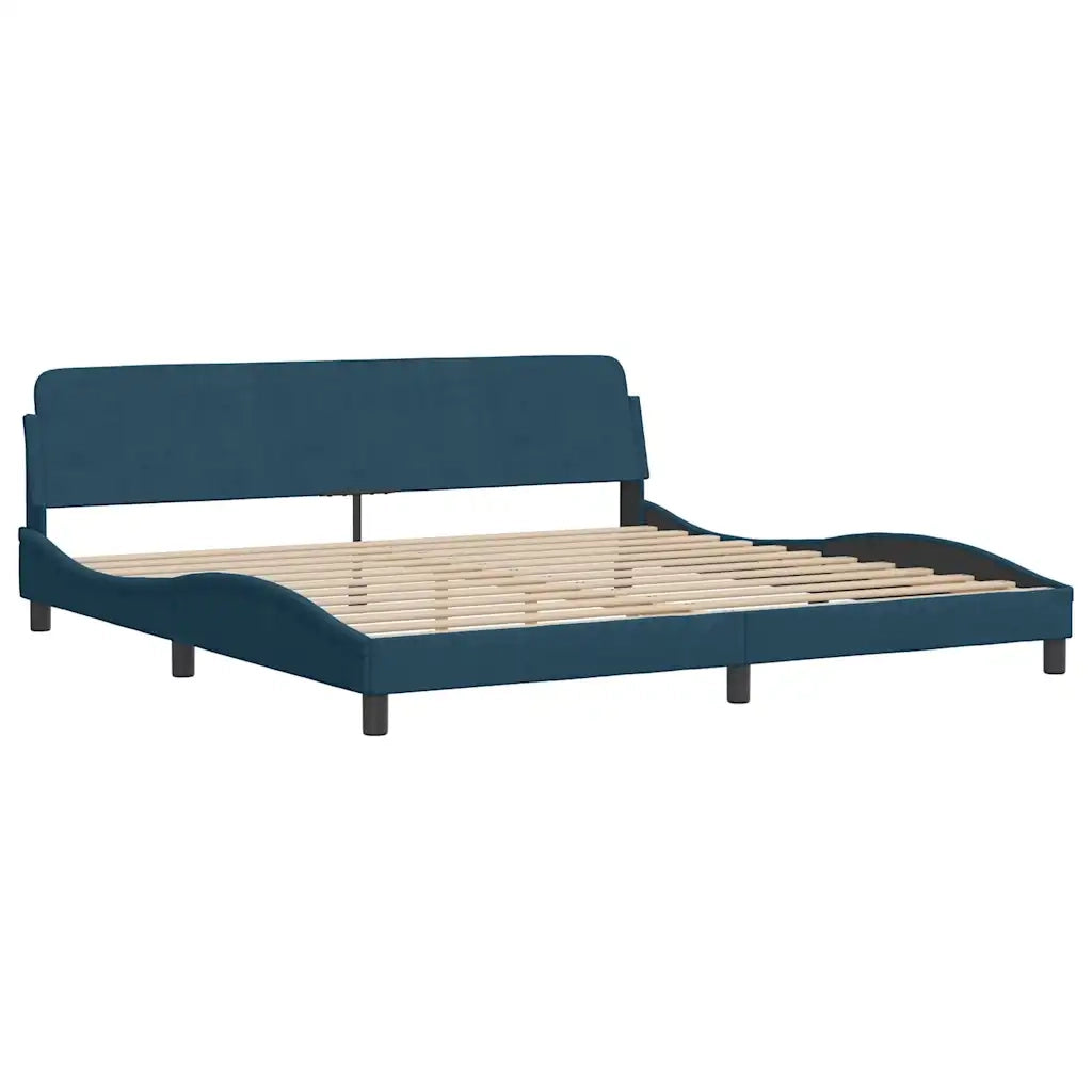 Giroletto Dover Blu 200x200 cm in Velluto 373256