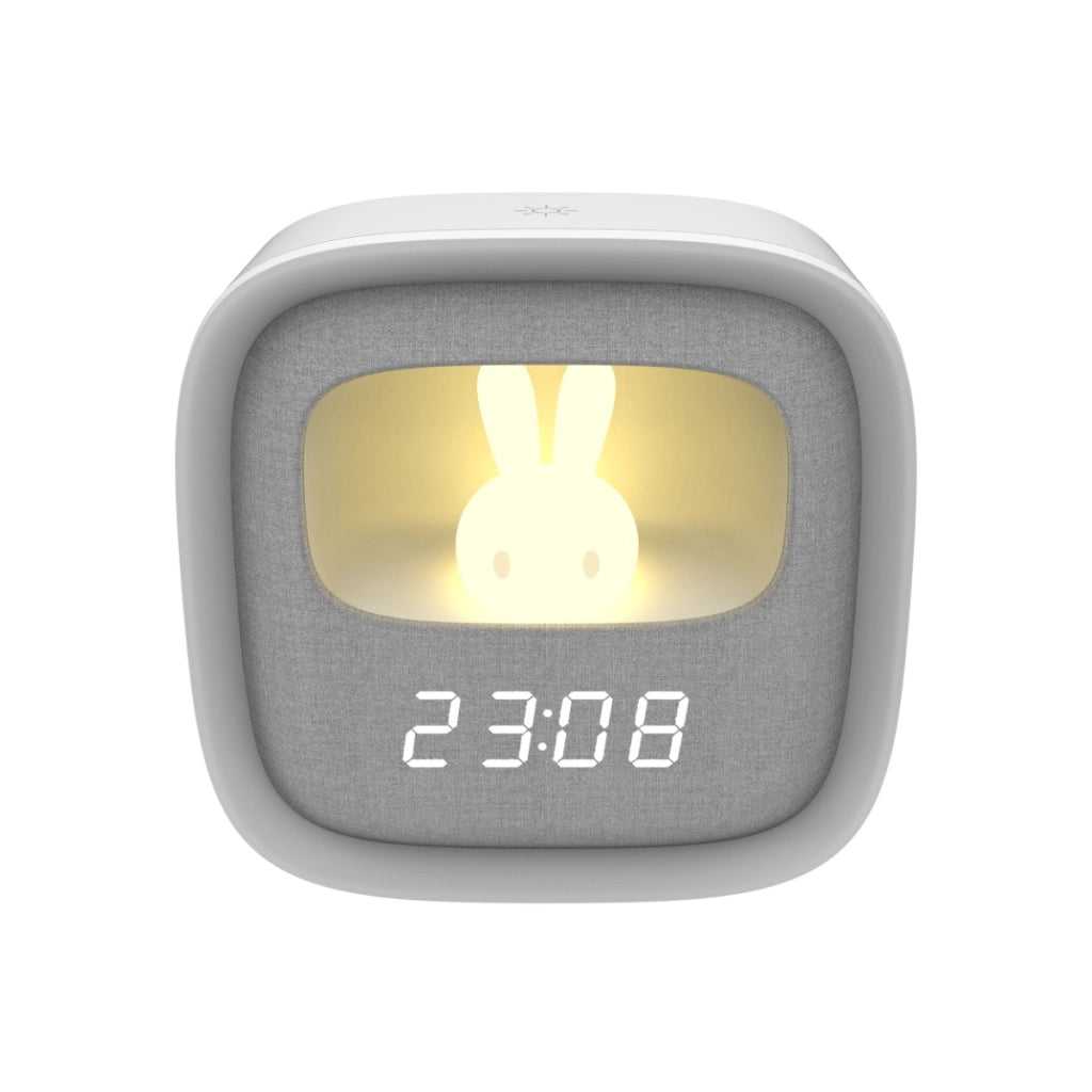 Lampada notte LED coniglio bianca sveglia Polux Bunny2