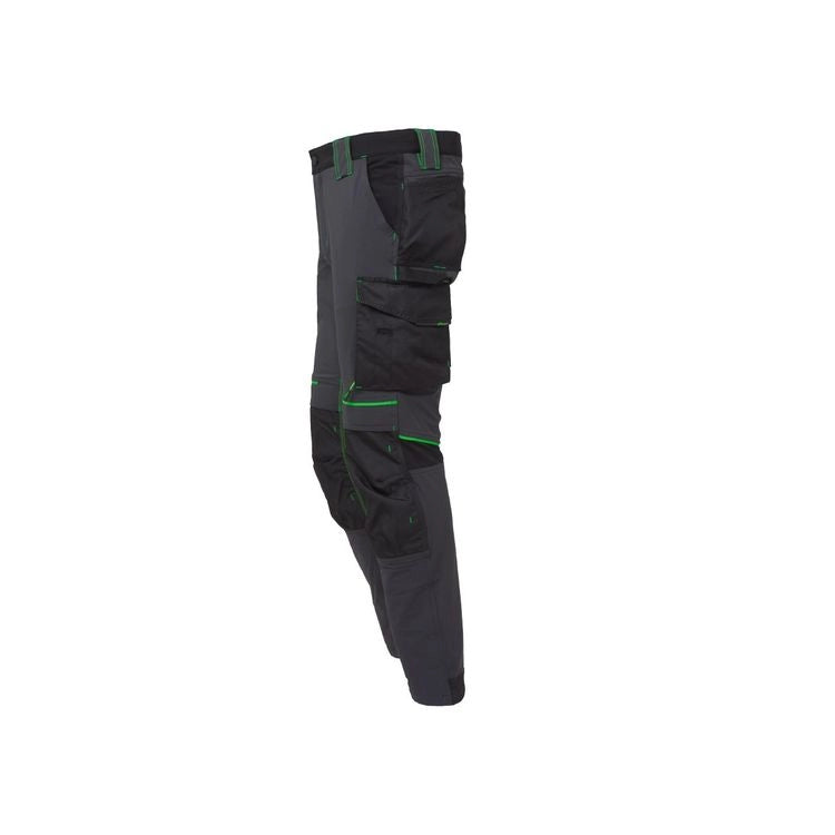 U-POWER PANTALONE ATOM SLIM FIT GRIGIO-VERDE TG.L- 1,0 pz