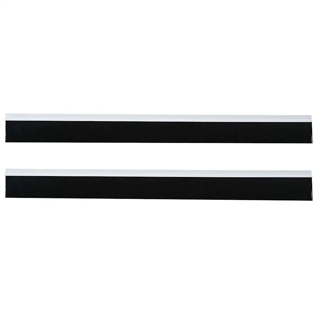Spazzole per porte autoadesive 2 pz Bianco 100 cm CFW7542203