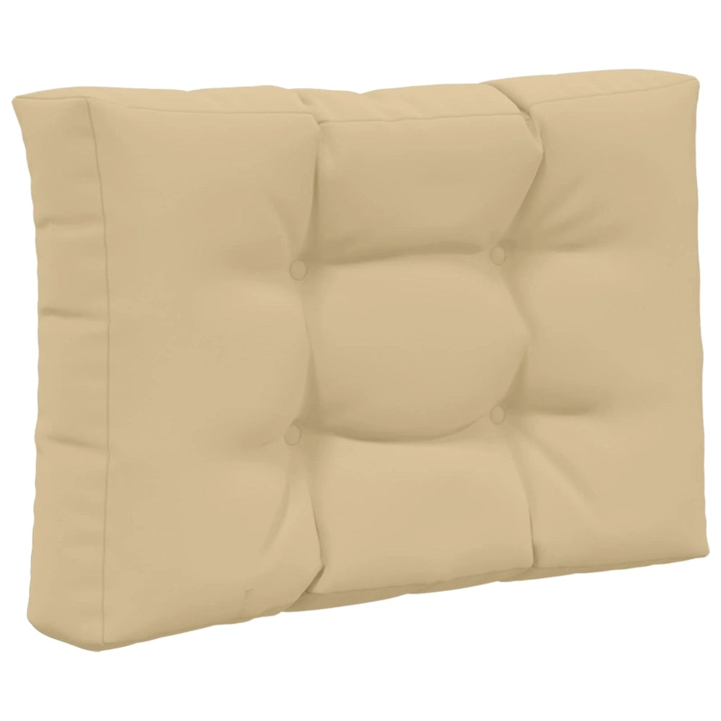 Cuscino per divano da esterno 3 pz | Cuscini per sedie Beige Poliestere