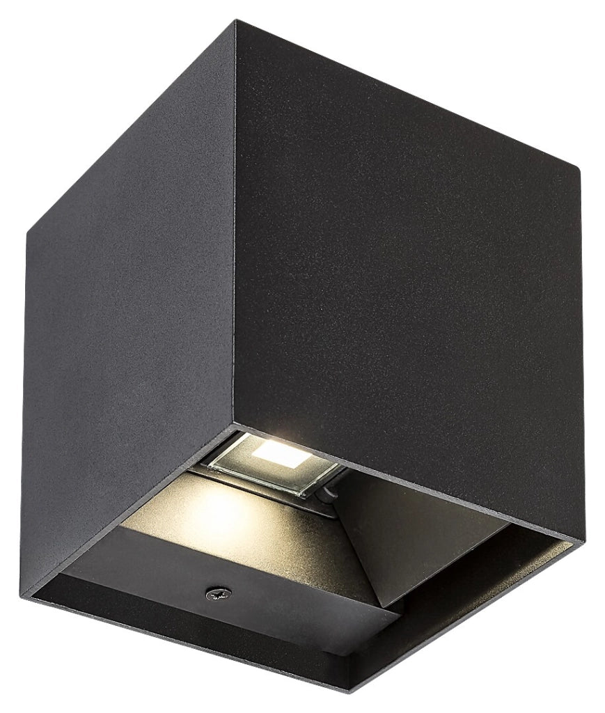 Applique esterno regolabile G9 nero opaco Solin Rabalux