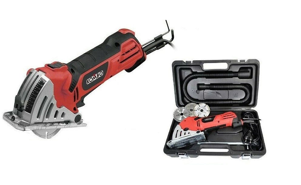 KIT MINI SEGA CIRCOLARE 500W 4200 GIRI/MIN CON VALIGETTA