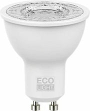 Faretto Led Luce Calda Spot 8W=60W - Gu10 - 110° - 6000K Set 2 Pezzi - Bisonte